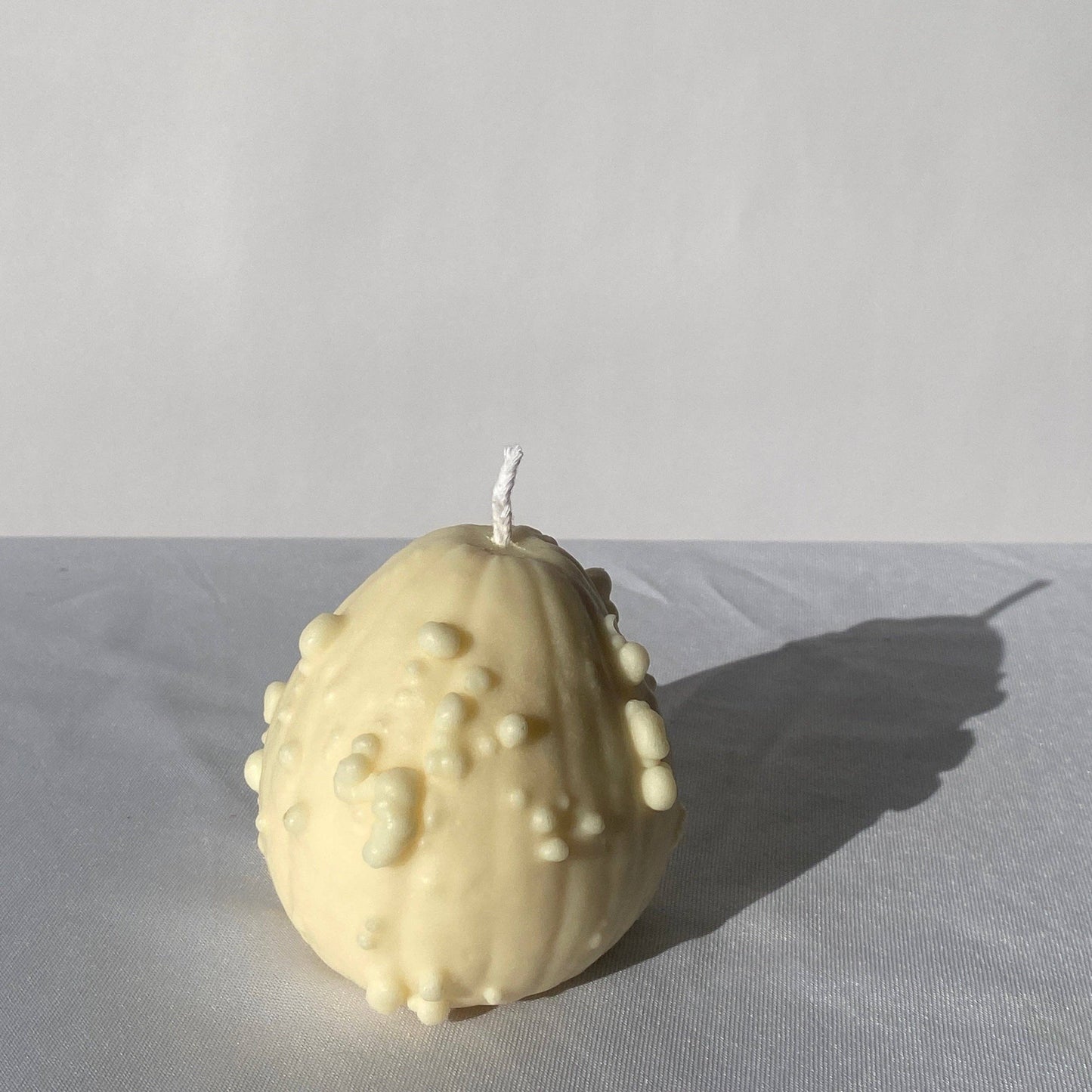 Knucklehead Gourd Candle: White / Fall