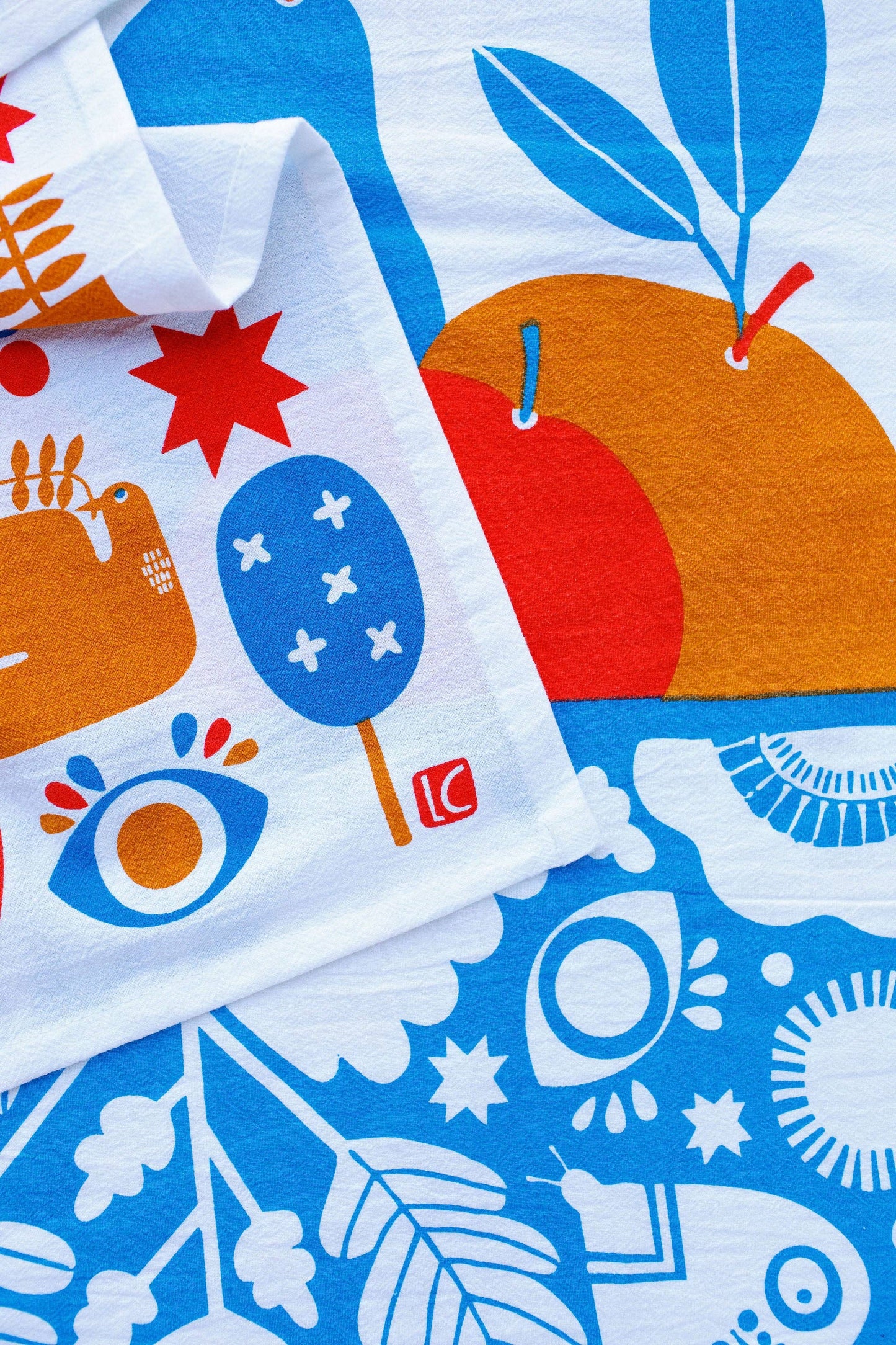 Fruit Bowl Cotton Kitchen Towel