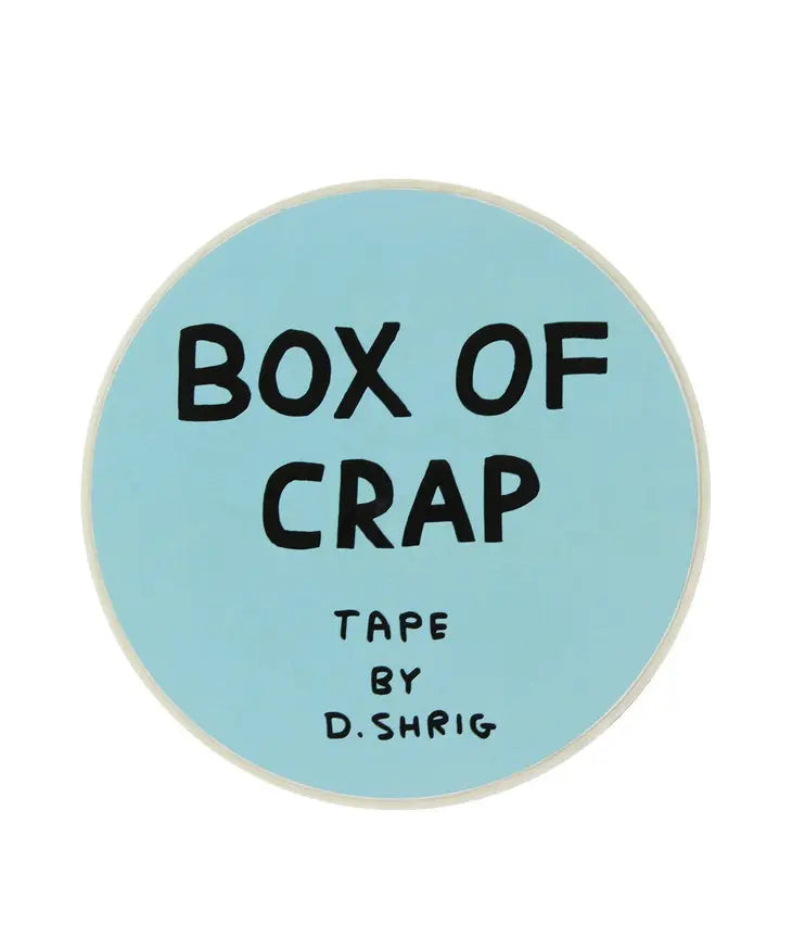Packing Tape Box of Crap x David Shrigley