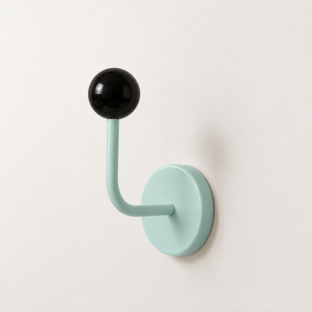 Color Block Magnetic Hook for Bags, Clothes and Hats: Green and Orange