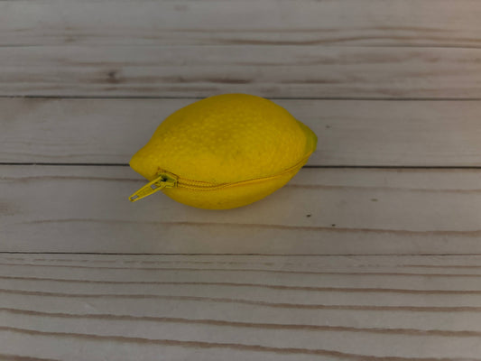 Gag Gift Coin Purse Lemon Lime: Yellow