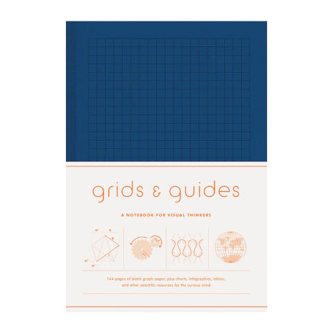Grids & Guides (Navy) A Notebook for Visual Thinkers