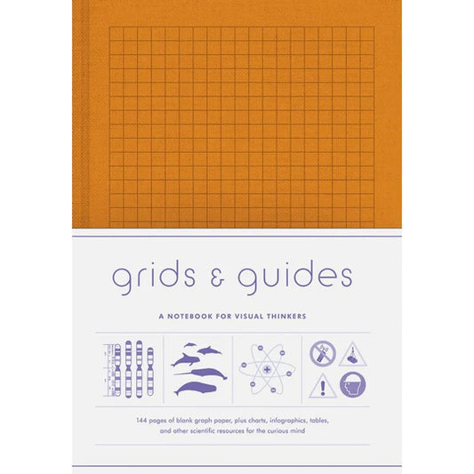 Grids & Guides (Orange) A Notebook for Visual Thinkers