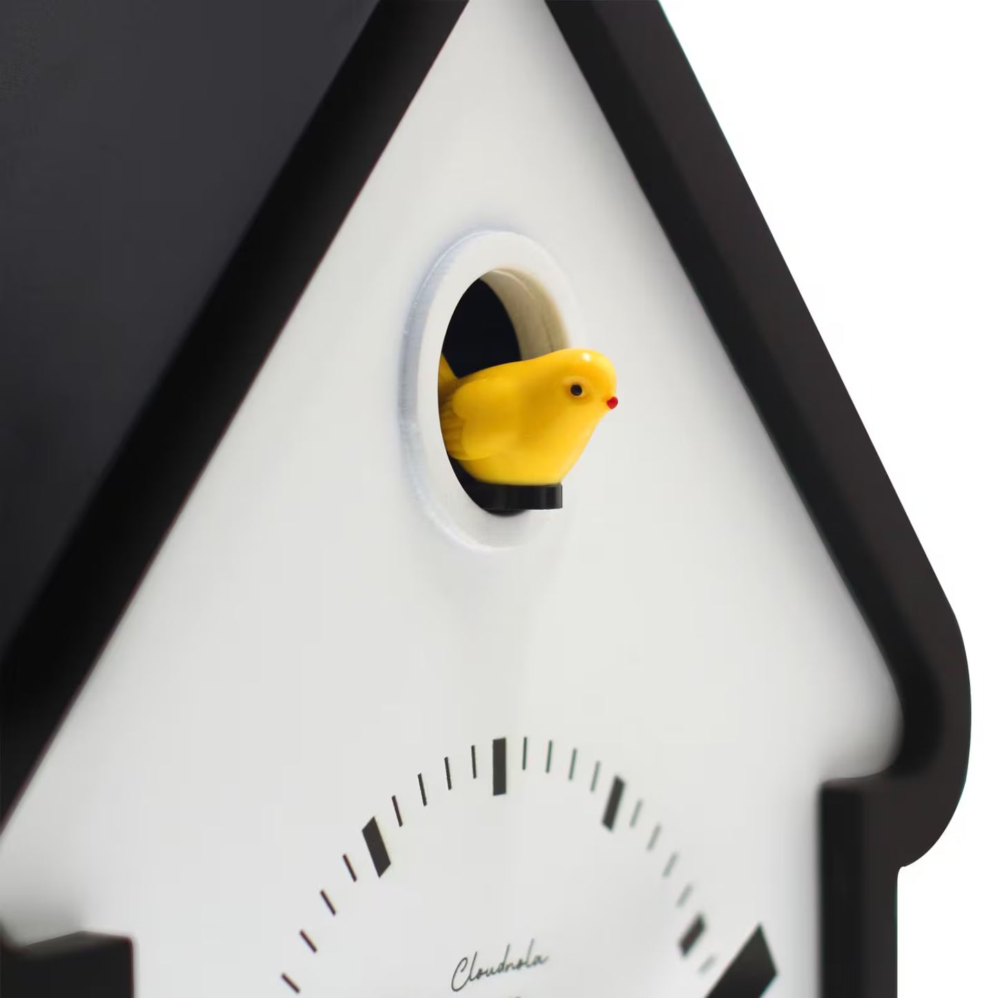 Cuckoo Clock House White
