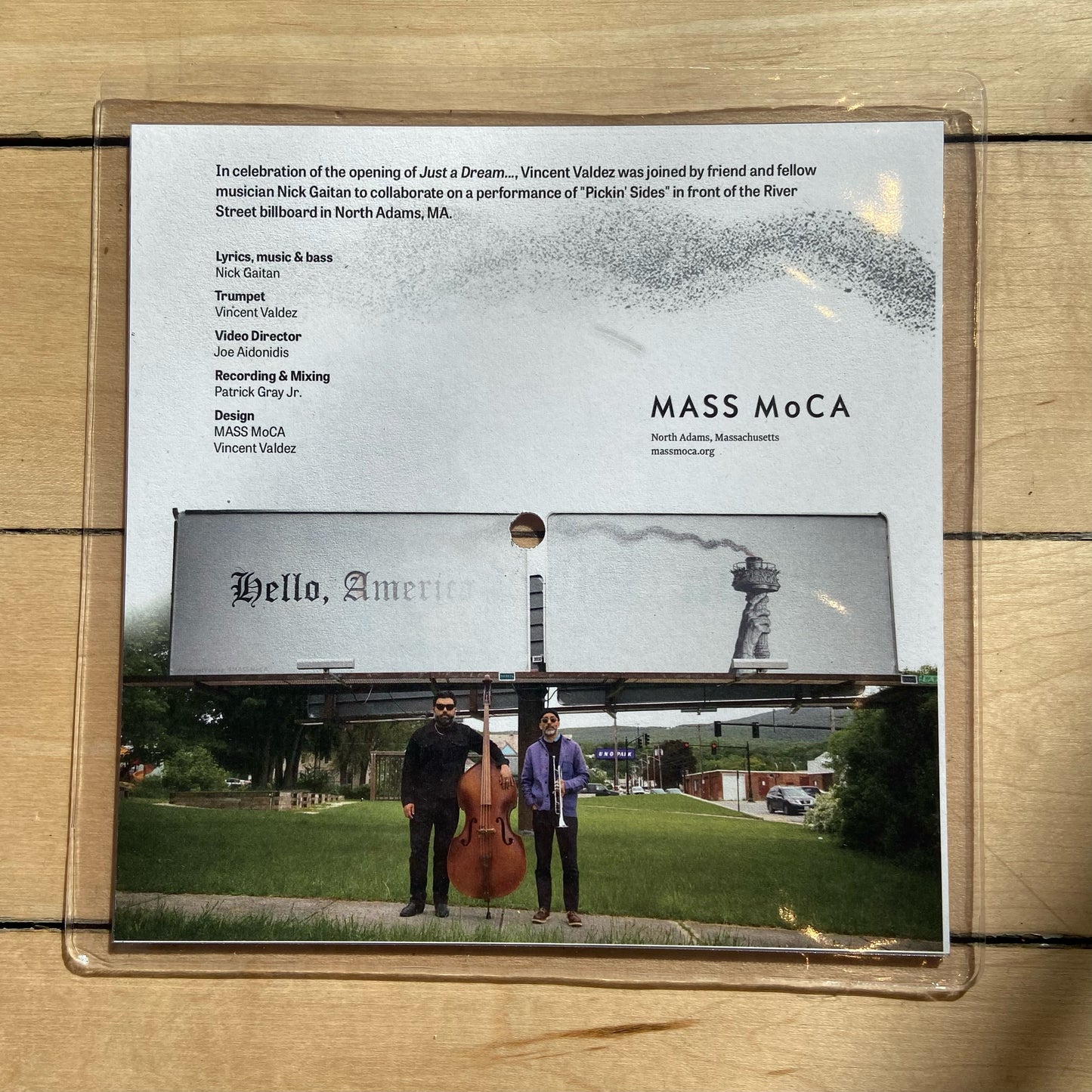 Nick Gaitan & Vincent Valdez 7" (33 1/3 rpm) Lathe Cut Square Picture Disc