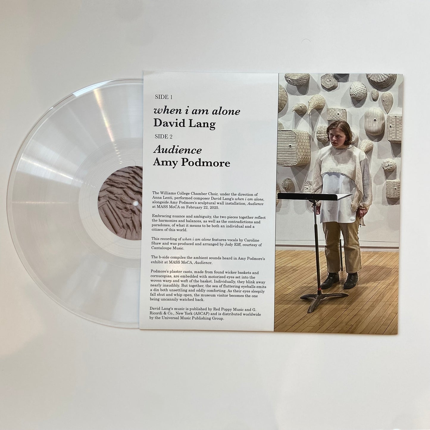 12" Amy Podmore/David Lang split lathe cut