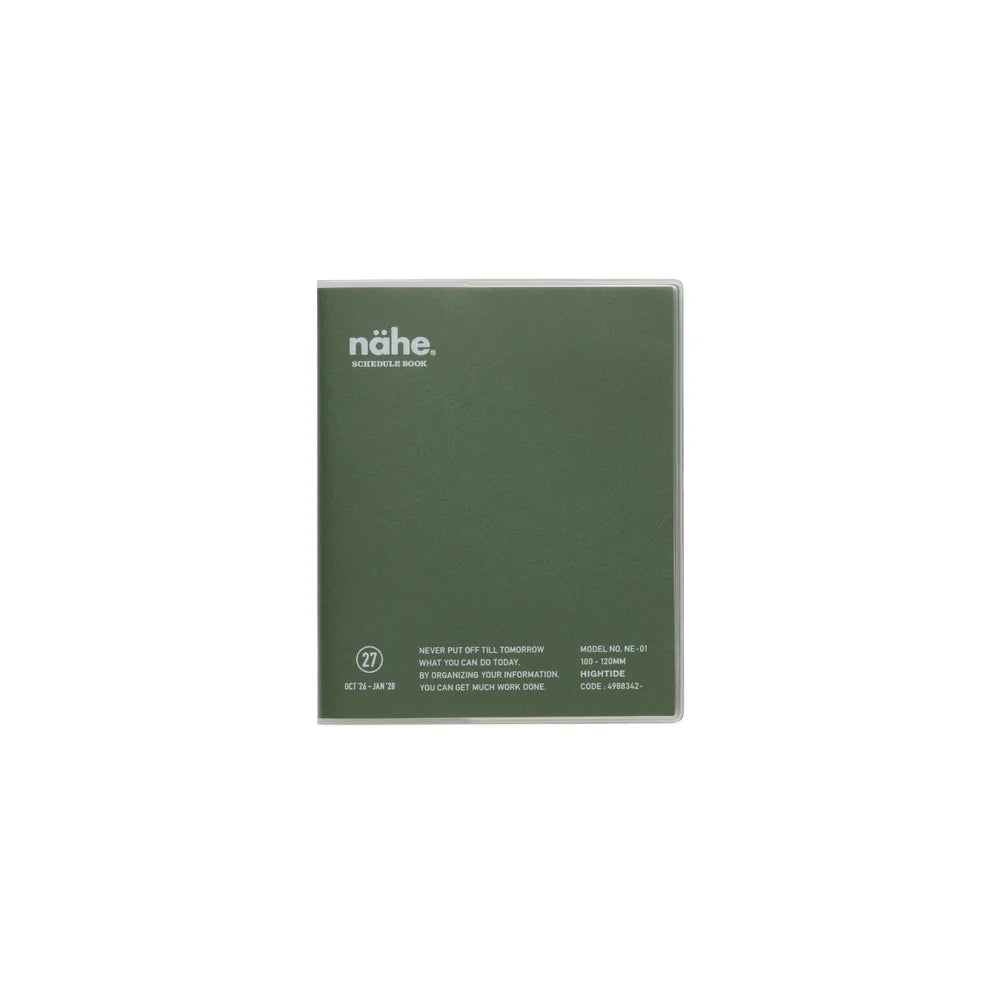 2027 Monthly Planner Nahe Square