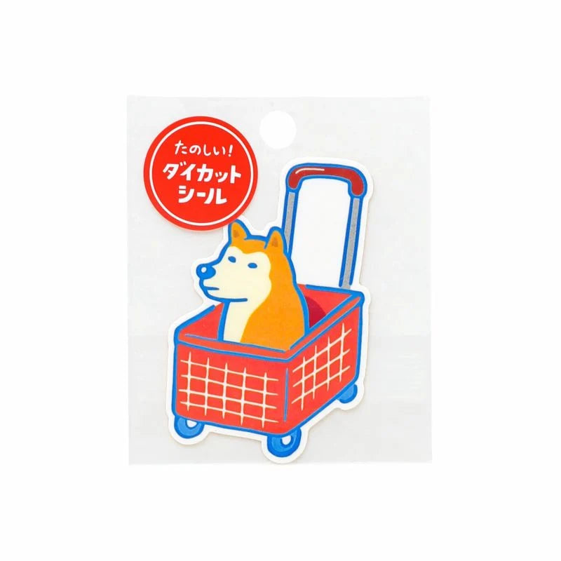 Japanese Retro Die Cut Sticker