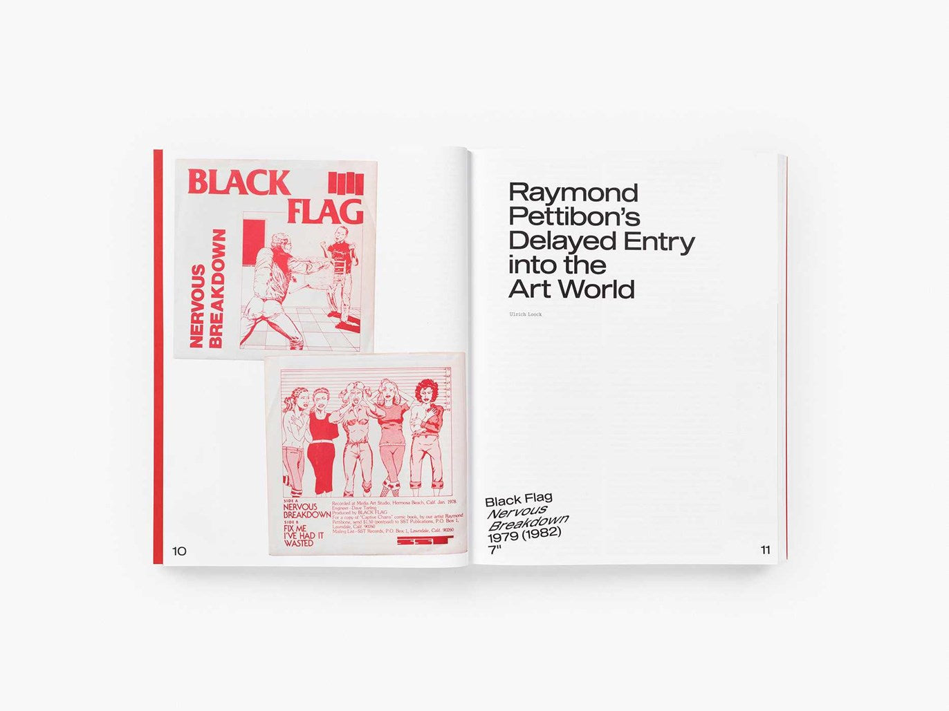 Nervous Breakdown: Raymond Pettibon: Album Covers