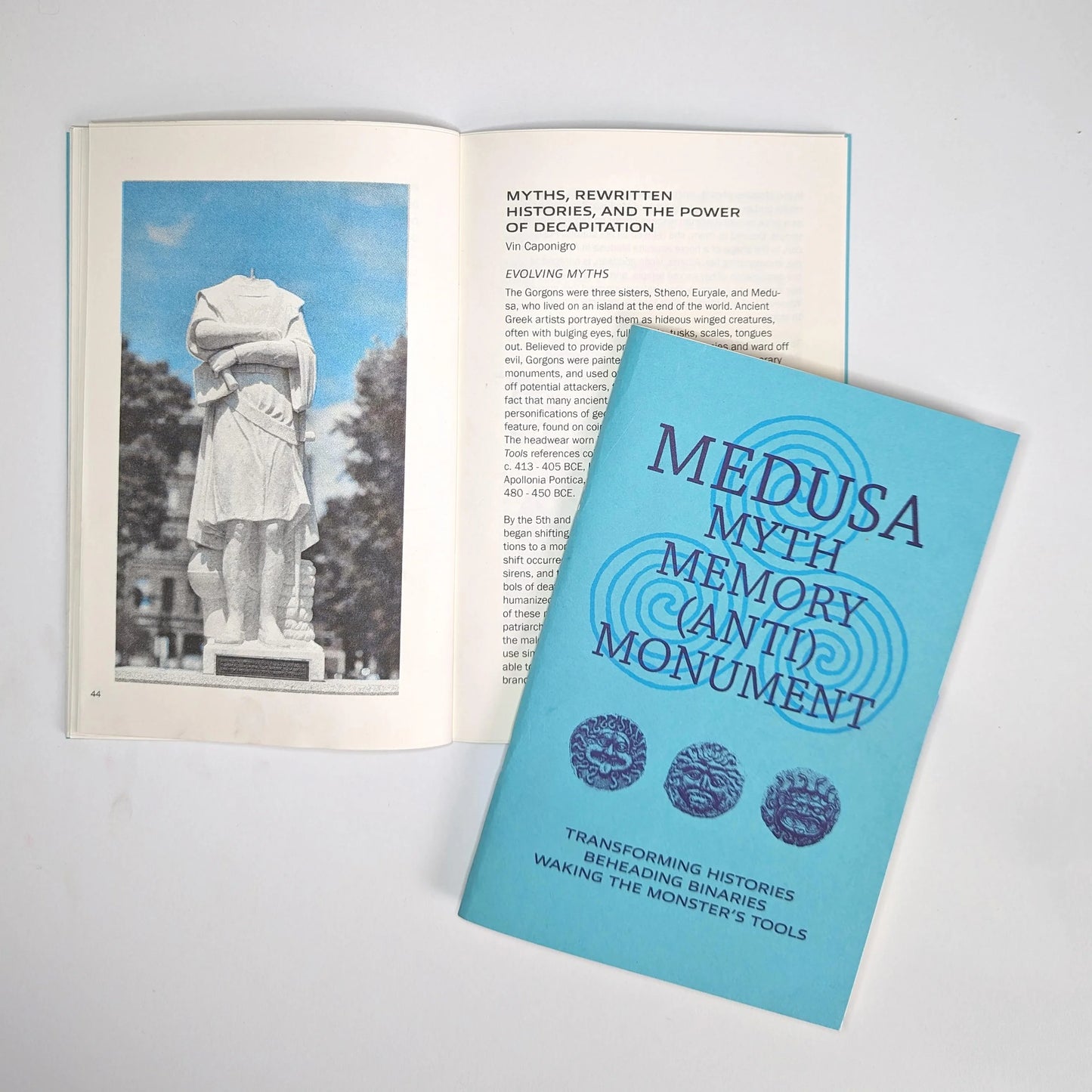 MEDUSA MYTH, MEMORY, (ANTI) MONUMENT: Gateway to Infinity Project Zine: