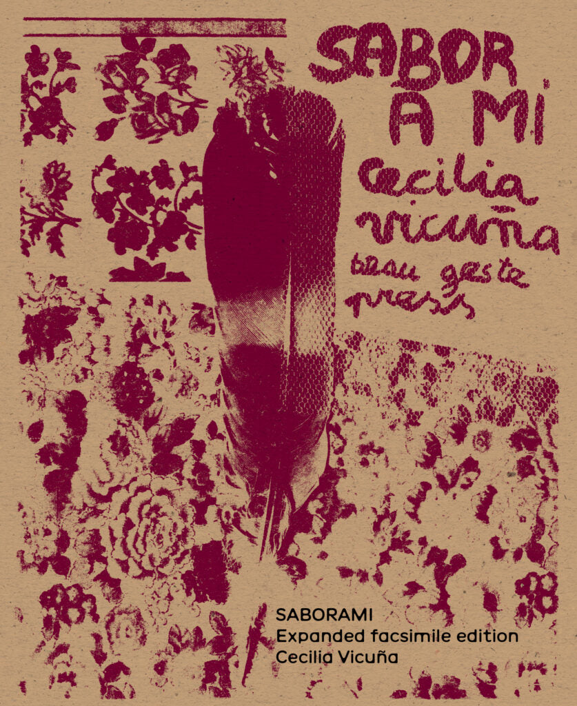 Saborami: Expanded facsimile ed. Cecilia Vicuña