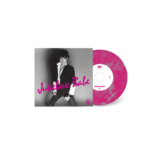 7"LP Alan Vega 'Jukebox Babe b/w Speedway' Hot Pink Vinyl