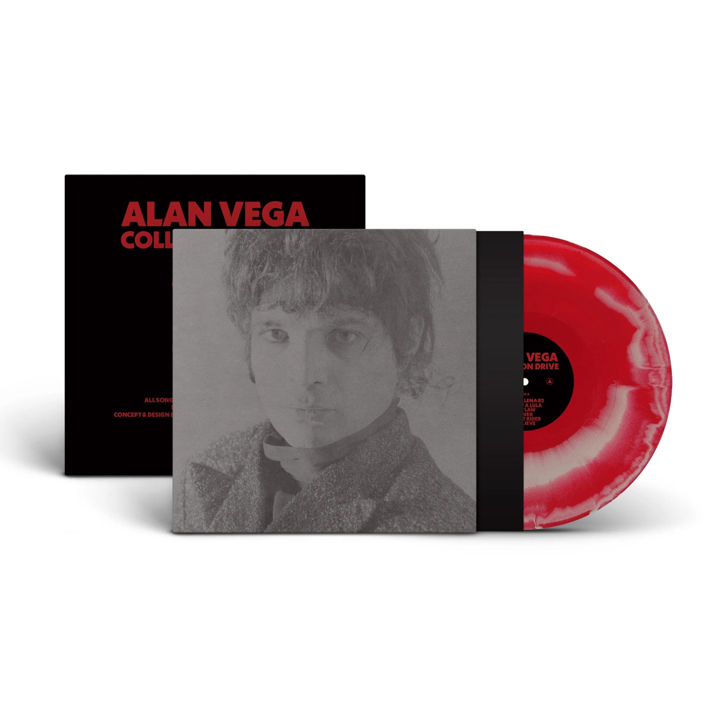 LP Alan Vega Collision Drive (Red Vinyl)
