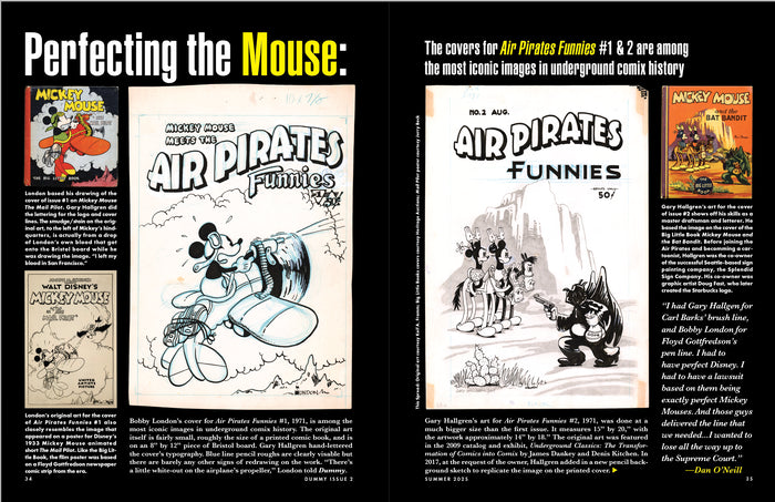 Dummy Zine #2 AIR PIRATES & MORE MOUSE MAYHEM