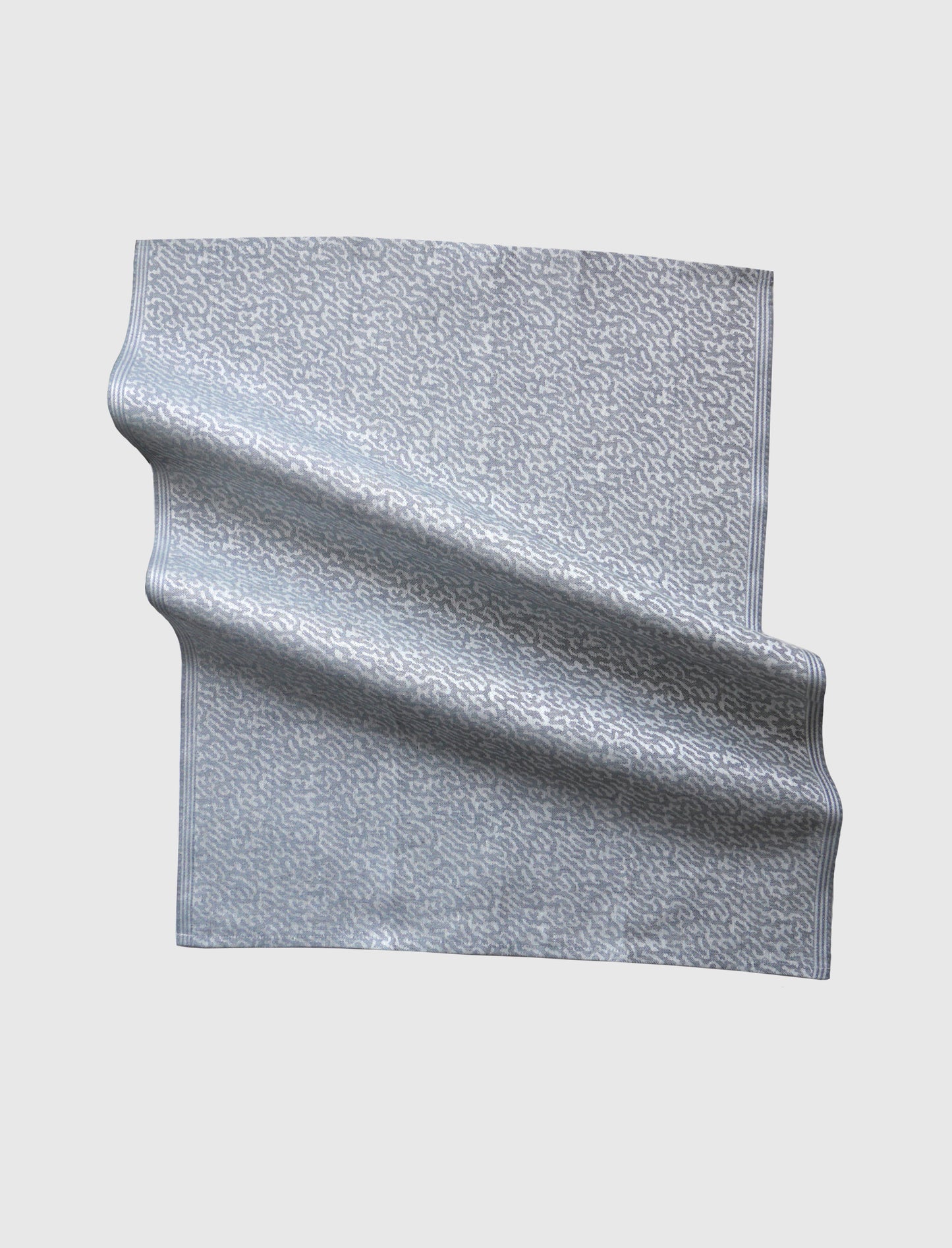 Linen Towel Ripple Organic by Emma Harling Studio