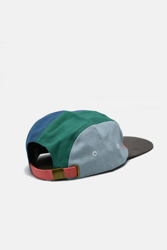 Linen Colorblock Hat