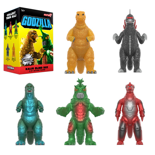 Godzilla TOHO BLIND BOX WAVE 05 (METALLIC) Kaiju