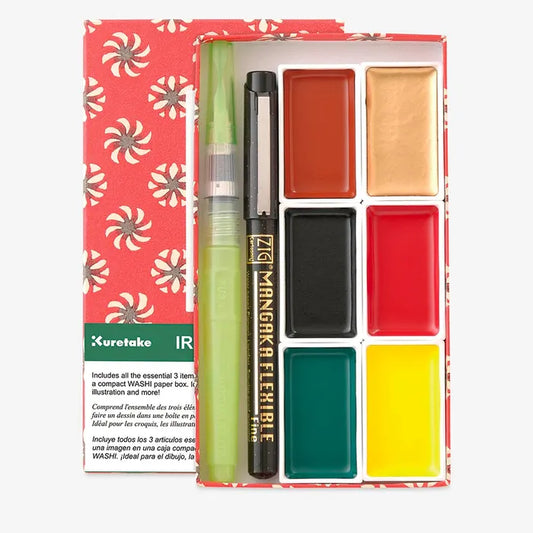 watercolor set - Irodori Kobako kuretake
