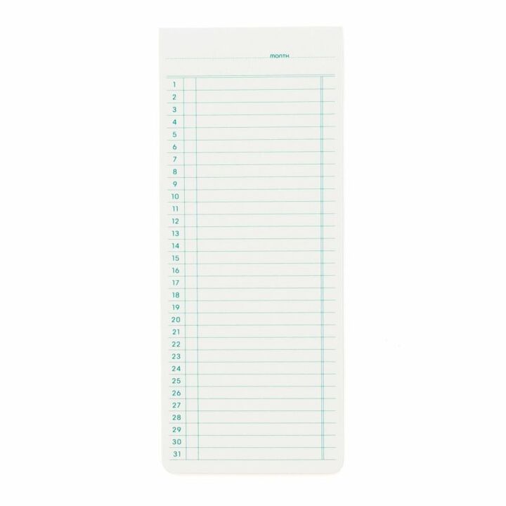 Sticky Memo Pad/ Monthly