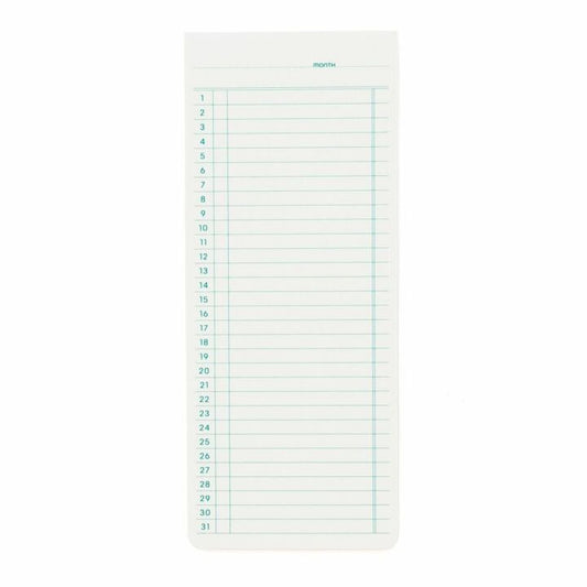 Sticky Memo Pad/ Monthly