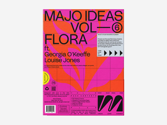 VOL ⑥ — FLORA Sticker Based Art Pack